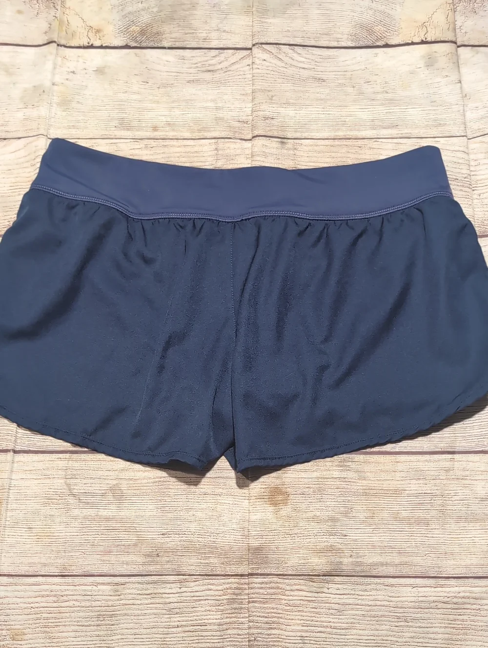 Nike Women's Navy Blue Swim Board Shorts Size L